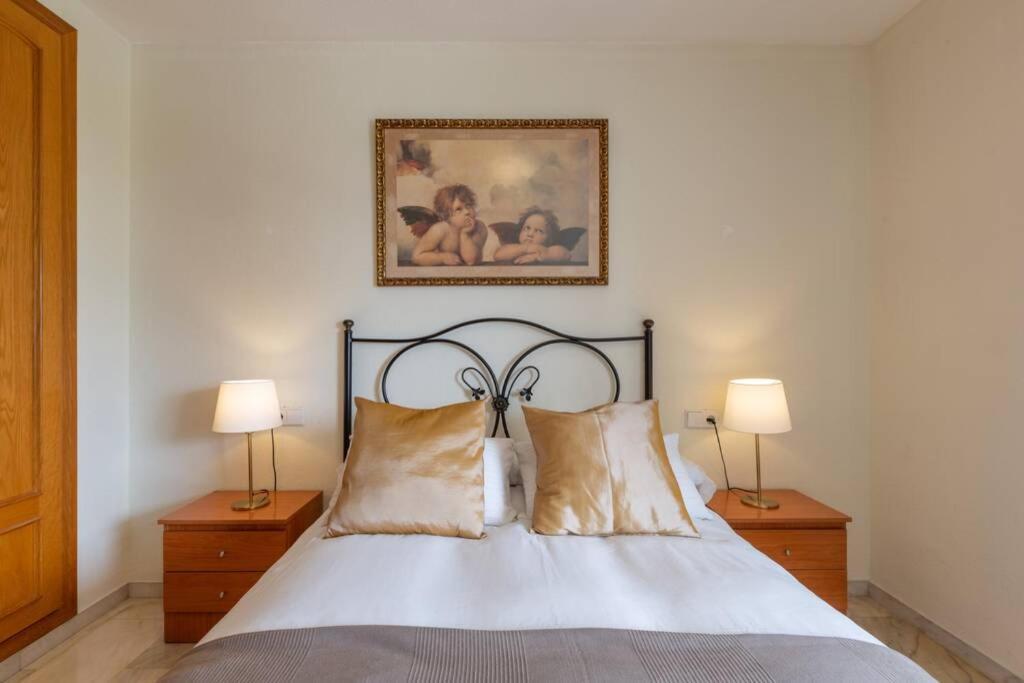 马拉加Playa Huelin Apartamento公寓 外观 照片