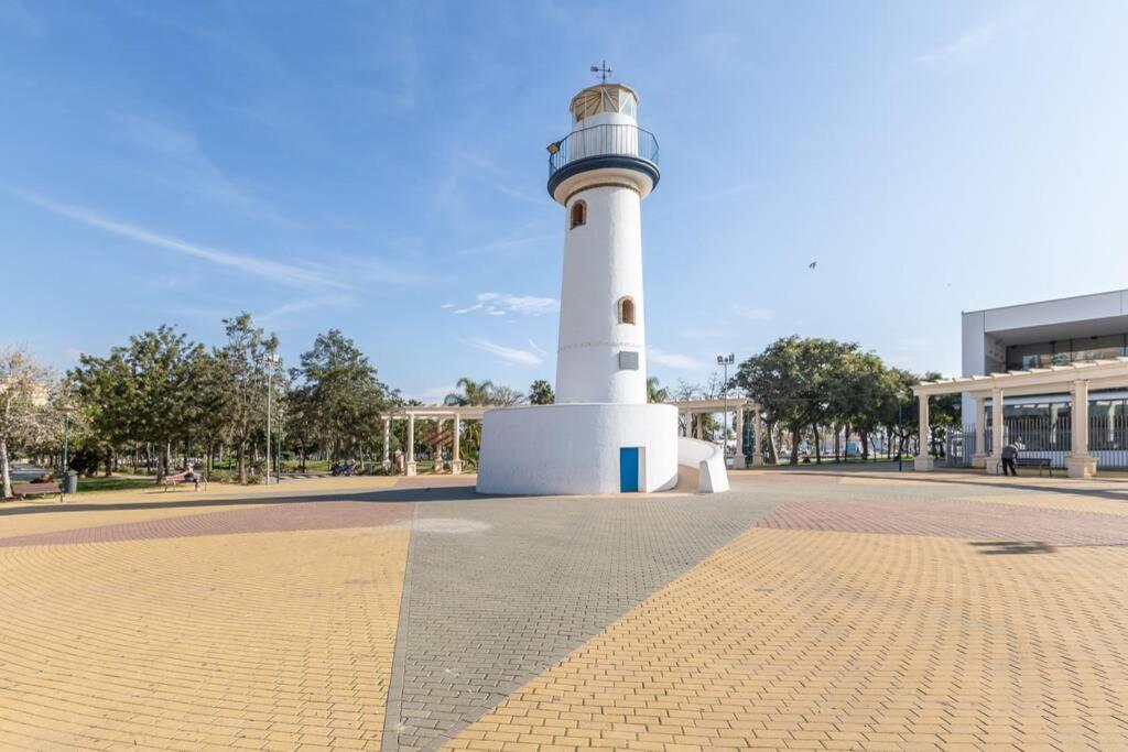 马拉加Playa Huelin Apartamento公寓 外观 照片