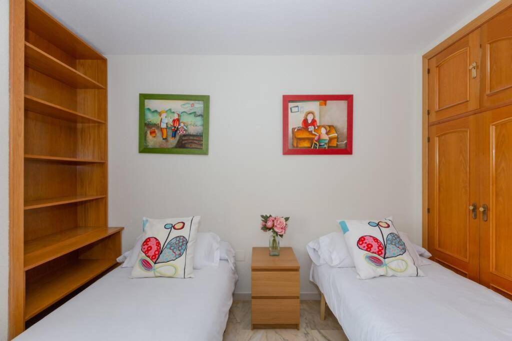 马拉加Playa Huelin Apartamento公寓 外观 照片