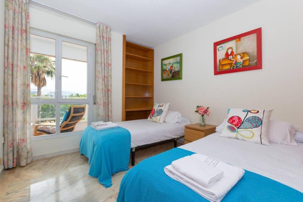 马拉加Playa Huelin Apartamento公寓 外观 照片