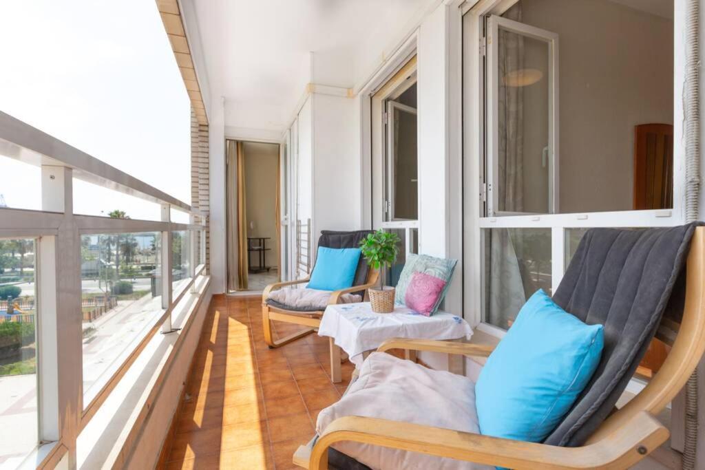 马拉加Playa Huelin Apartamento公寓 外观 照片