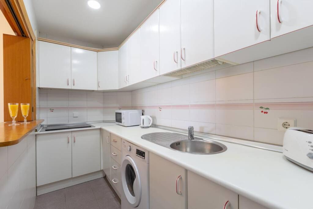 马拉加Playa Huelin Apartamento公寓 外观 照片
