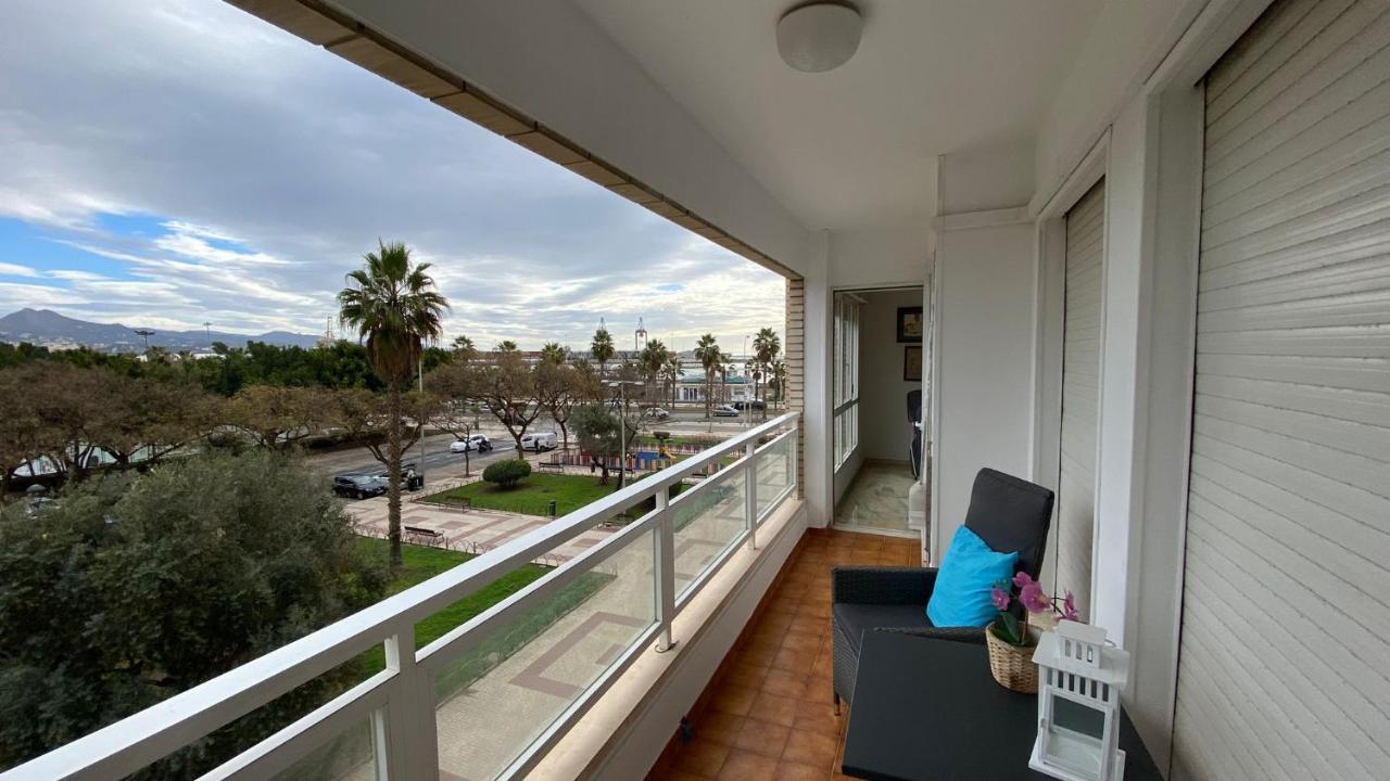 马拉加Playa Huelin Apartamento公寓 外观 照片